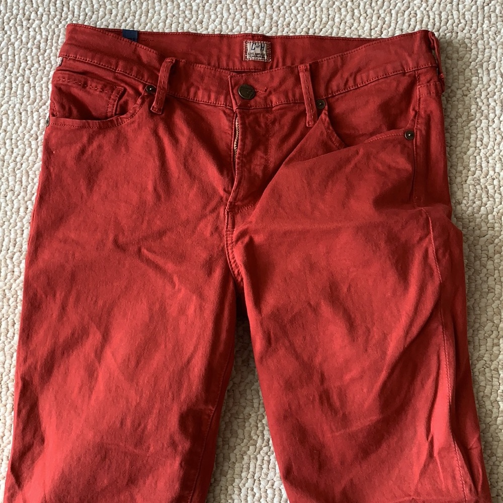 Rust colored jeans - Picture 2 of 3
